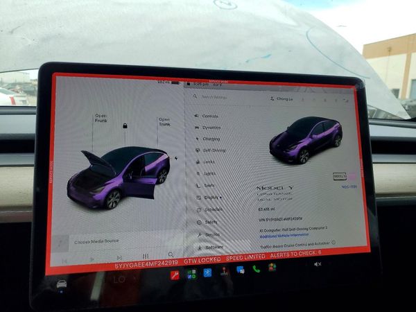2021 TESLA MODEL Y