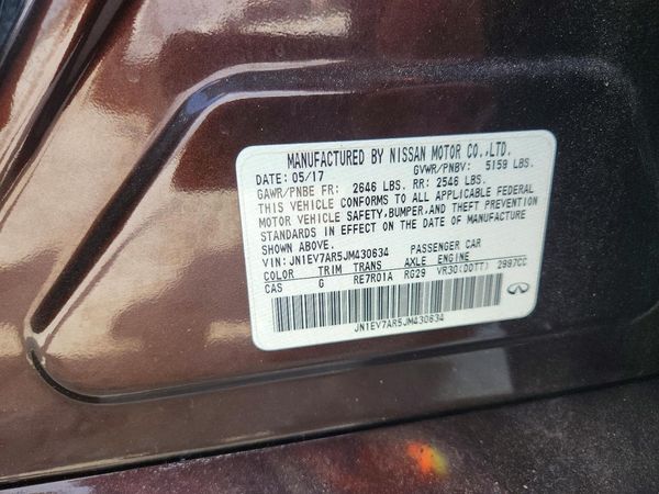 2018 INFINITI Q50