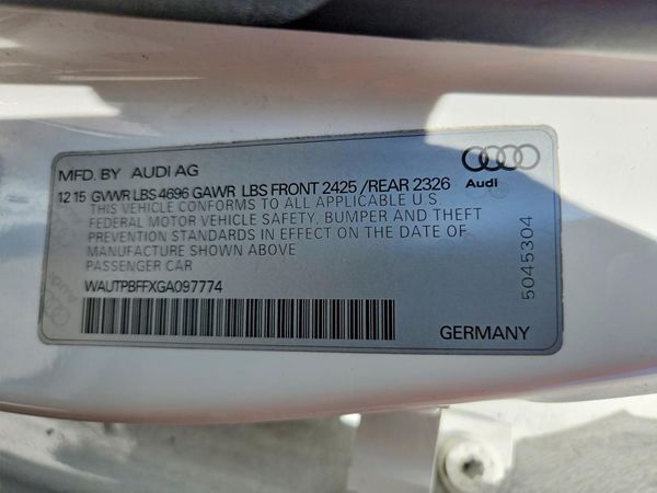 2016 AUDI A3