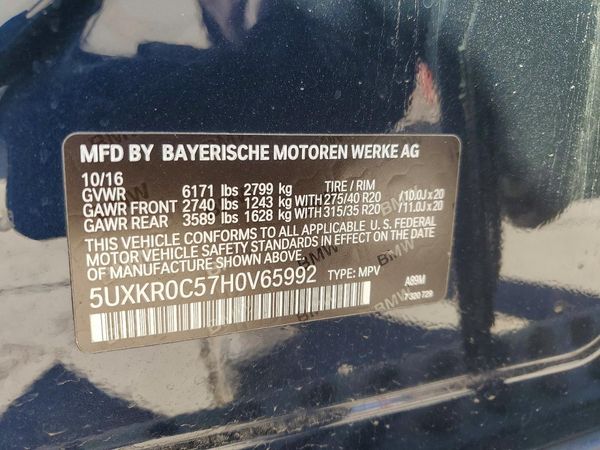 2017 BMW X5 xDrive35i