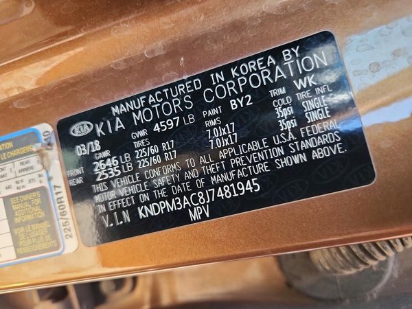 2018 KIA SPORTAGE QL