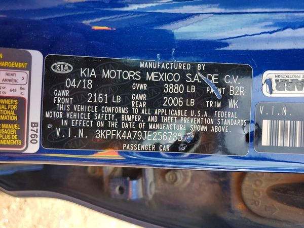 2018 KIA FORTE LX Base