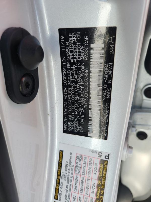 2020 LEXUS UX