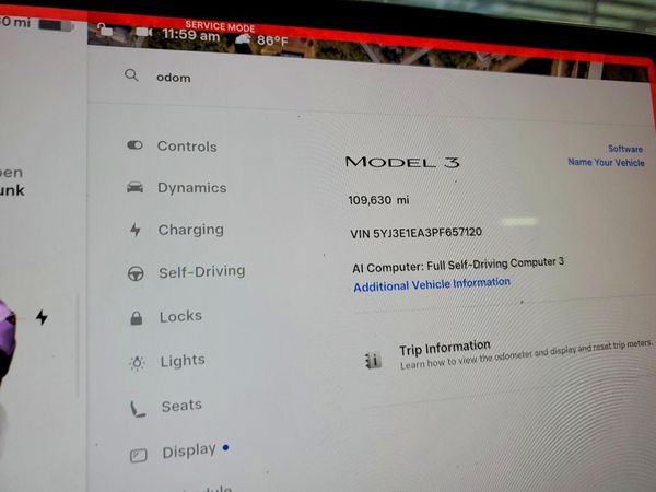 2023 TESLA MODEL 3