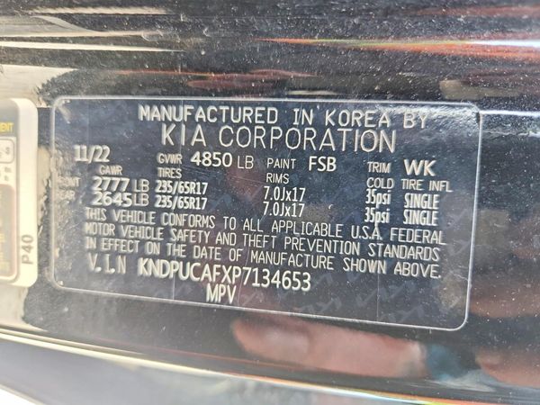 2023 KIA SPORTAGE