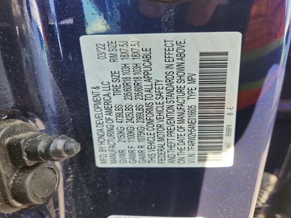 2022 HONDA CR-V