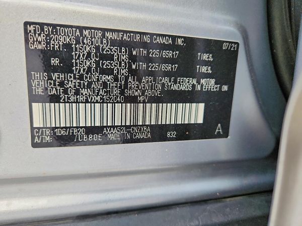 2021 TOYOTA RAV4