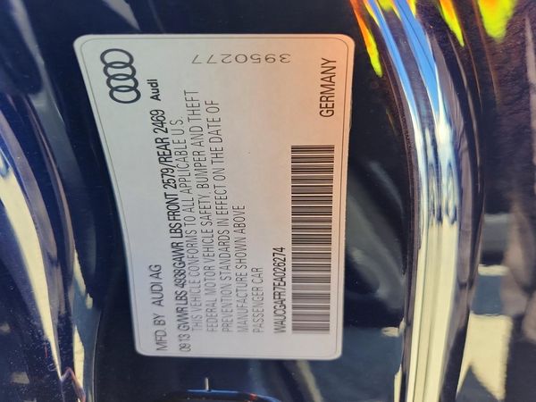 2014 AUDI S5 quattro Premium Plus — VINS