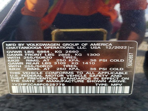 2023 VOLKSWAGEN ATLAS 4Motion SE w/ Tech