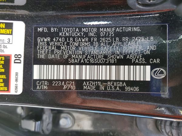 2025 LEXUS ES 300H