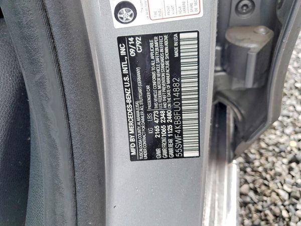 2015 MERCEDES-BENZ C 4-MATIC