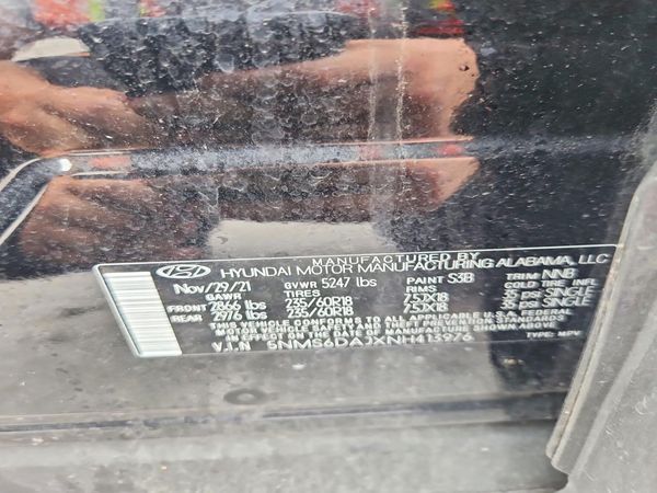 2022 HYUNDAI SANTA FE