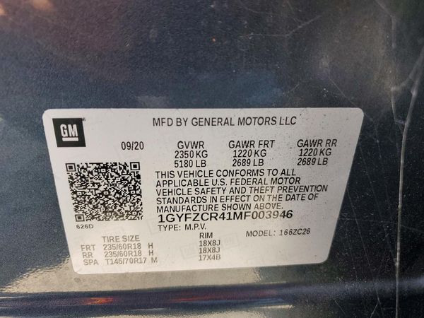 2021 CADILLAC XT4 Premium Luxury