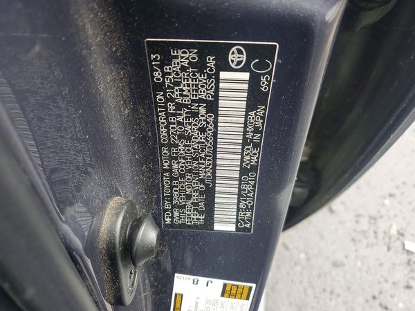 2013 TOYOTA PRIUS