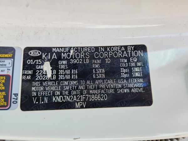 2015 KIA SOUL GL(Middle-low grade)