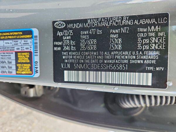 2025 HYUNDAI TUCSON