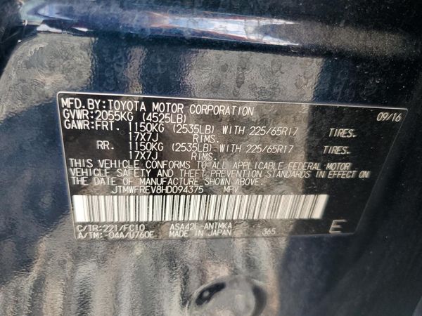 2017 TOYOTA RAV4