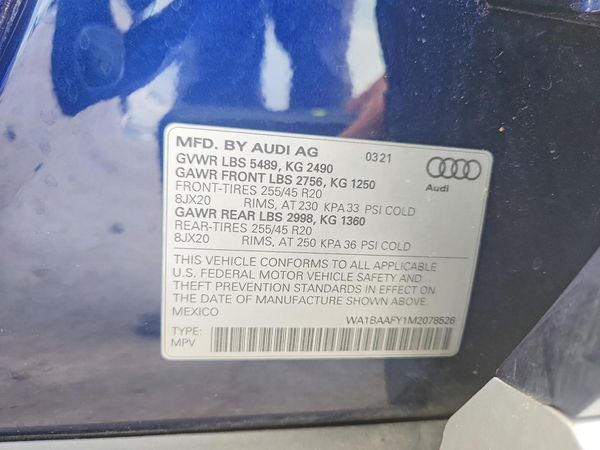2021 AUDI Q5