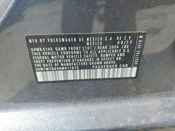 2024 VOLKSWAGEN JETTA SE, SE (AQ301 Trans)