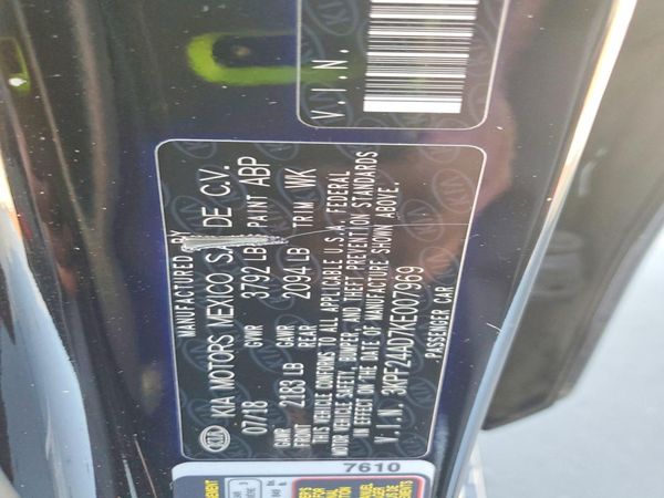 2019 KIA FORTE FE/LX/LXS