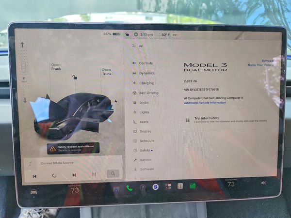 2026 TESLA MODEL 3 — ODOM