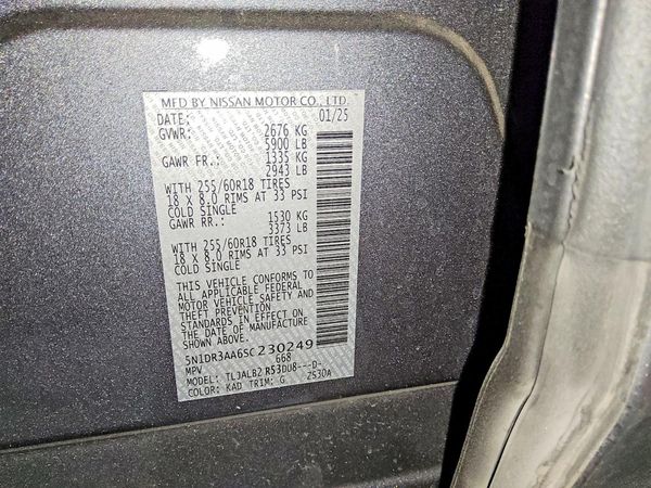 2025 NISSAN PATHFINDER S