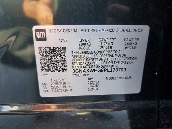 2023 CHEVROLET EQUINOX RS (3LT)