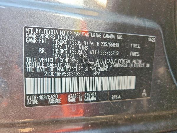 2025 TOYOTA RAV4