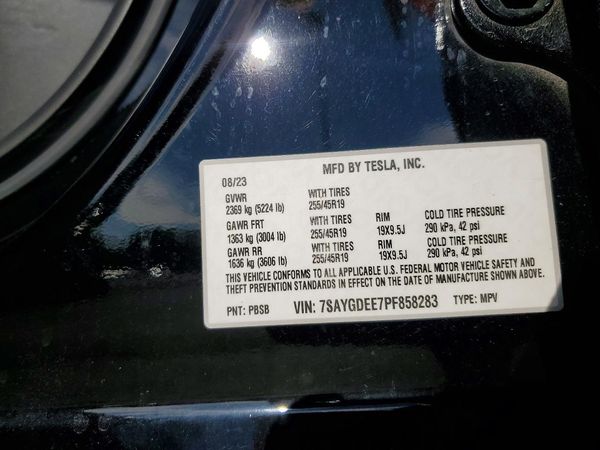2023 TESLA MODEL Y