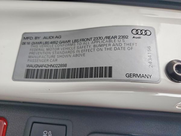 2017 AUDI A4
