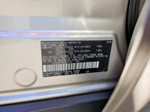 2021 TOYOTA VENZA