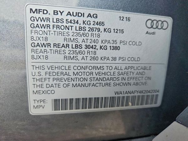 2019 AUDI Q5