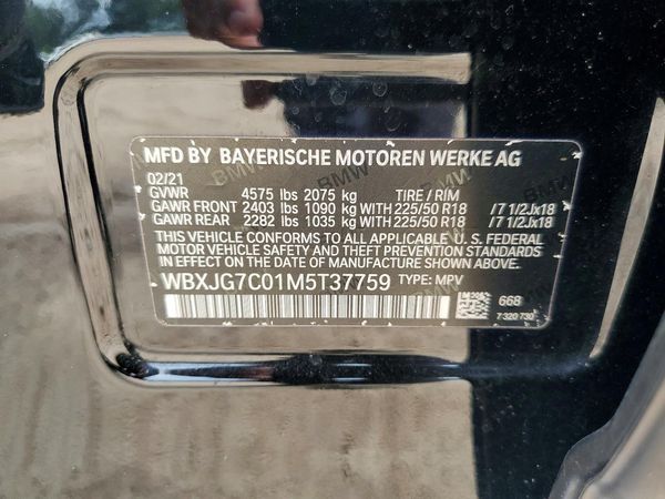 2021 BMW X1