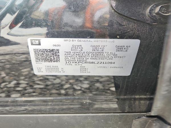 2020 CADILLAC XT6