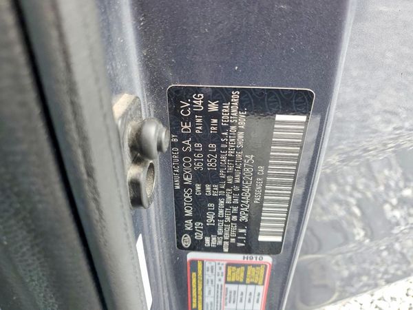 2019 KIA RIO LX, S