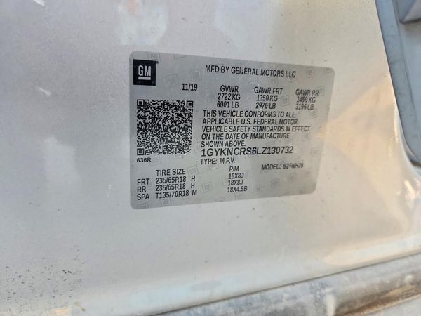 2020 CADILLAC XT5