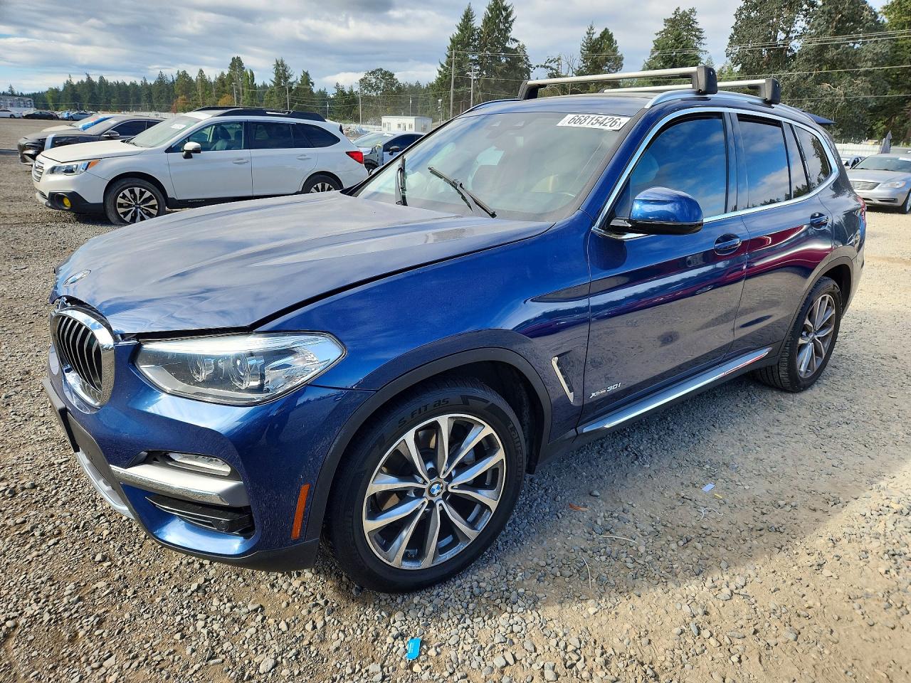 2018 BMW X3 sDrive30i — Front 3/4