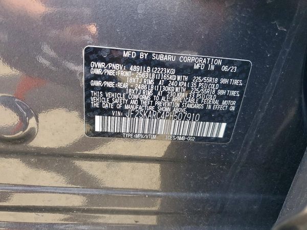 2023 SUBARU FORESTER