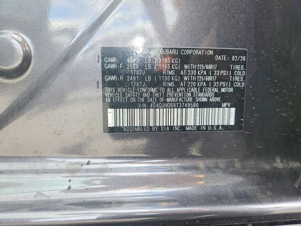 2026 SUBARU CROSSTREK
