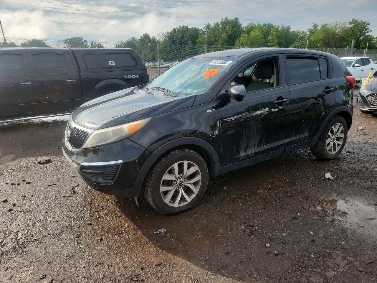 2016 KIA SPORTAGE LX w/Popular Pkg — Front 3/4