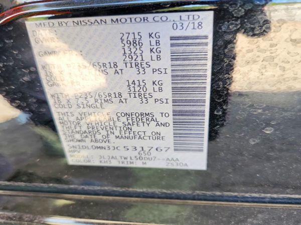 2018 INFINITI QX60