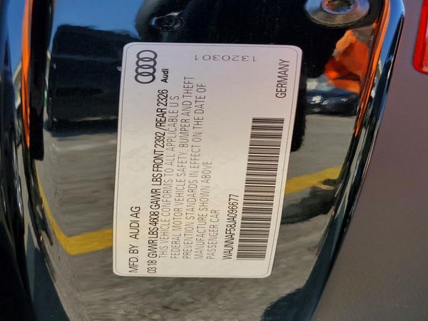 2018 AUDI A5