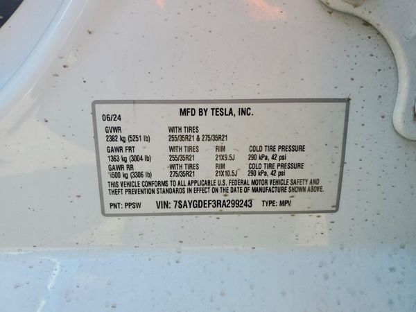 2024 TESLA MODEL  Y