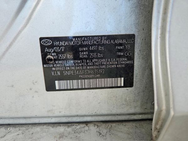 2018 HYUNDAI SONATA