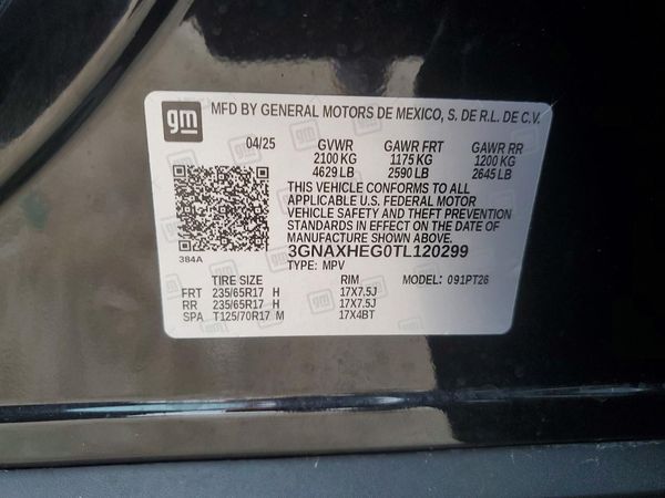 2026 CHEVROLET EQUINOX 1LT