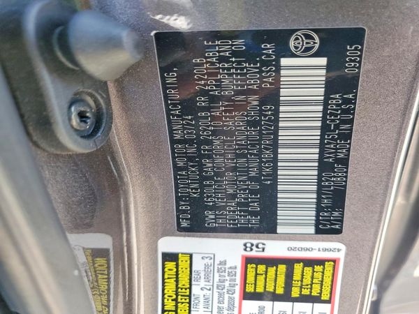 2024 TOYOTA CAMRY XSE