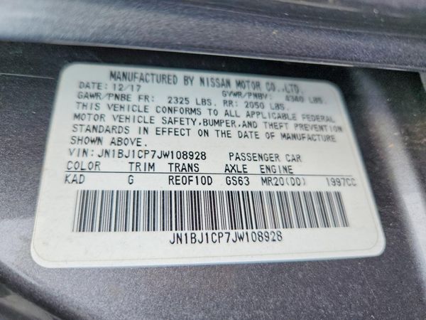 2018 NISSAN ROGUE SPORT