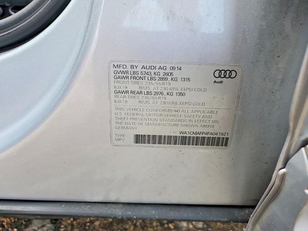 2015 AUDI Q5
