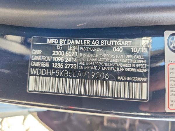 2014 MERCEDES-BENZ E E350