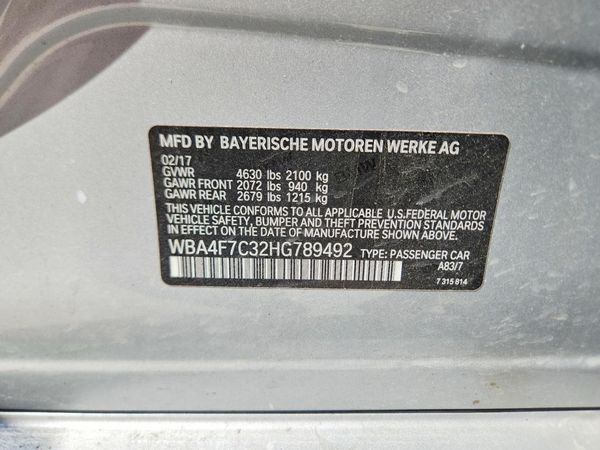 2017 BMW 430I
